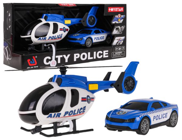 Helicopter + Police Car Set - Image 2