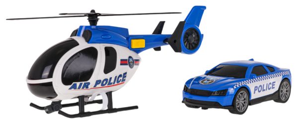 Helicopter + Police Car Set - Image 3