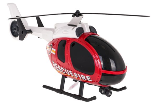 Helicopter + Fire Department Car Set - Image 7