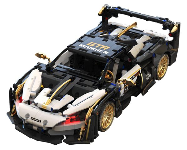 Sports Car Brick Set White/Black 1242pcs. - Image 6