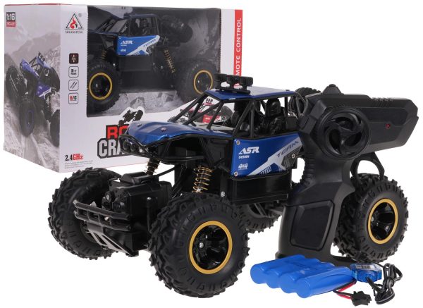 Buggy na daljinsko upravljanje MONSTER ROCK R/C 1:16 - plavi - Image 8