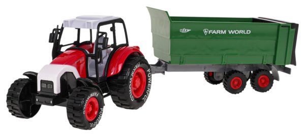 Set of Agricultural Vehicles Tractor + Harvester - Image 3