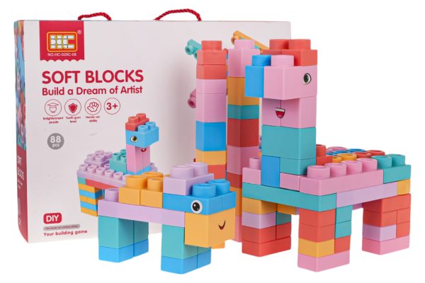 Soft Blocks Set 88 pcs. - Image 2