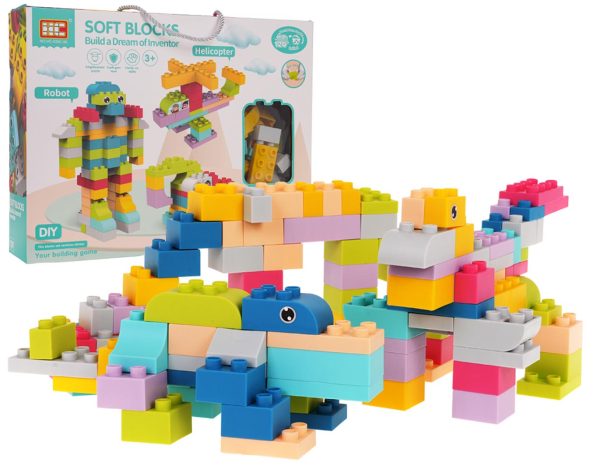 Soft Blocks Set 126 pcs. - Image 3