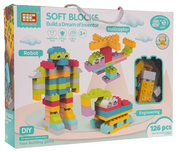 Soft Blocks Set 126 pcs. - Image 4