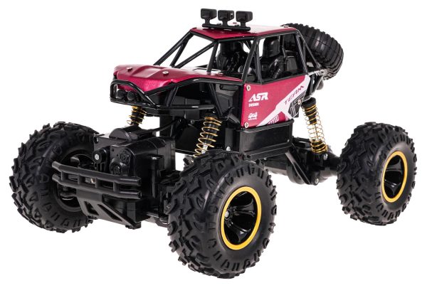 Buggy na daljinsko upravljanje MONSTER ROCK R/C 1:16 - crveni - Image 3