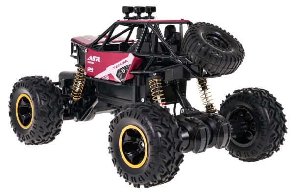 Buggy na daljinsko upravljanje MONSTER ROCK R/C 1:16 - crveni - Image 4