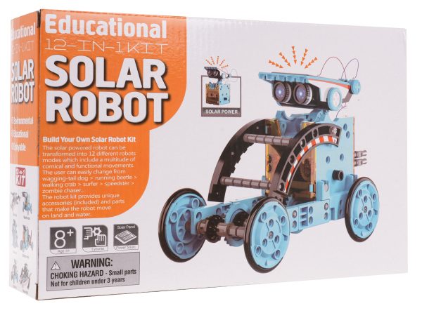 12in1 Solar Vehicle Set Blue - Image 5