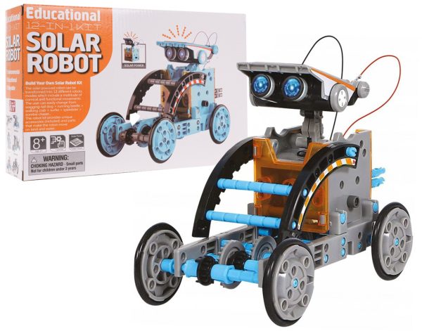 12in1 Solar Vehicle Set Blue - Image 6