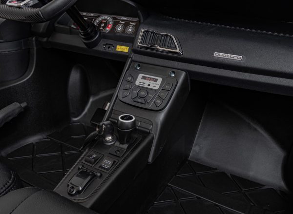 Licencirani auto na akumulator Audi R8 Spyder LIFT - dvosjed - žuti - Image 13