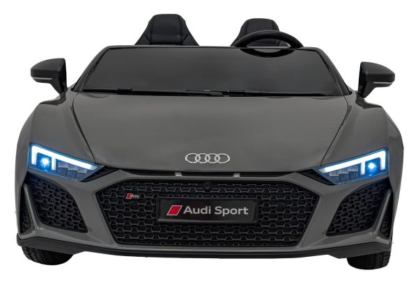 Licencirani auto na akumulator Audi R8 Spyder LIFT - dvosjed - sivi - Image 24