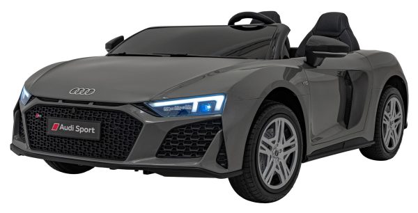 Licencirani auto na akumulator Audi R8 Spyder LIFT - dvosjed - sivi - Image 26