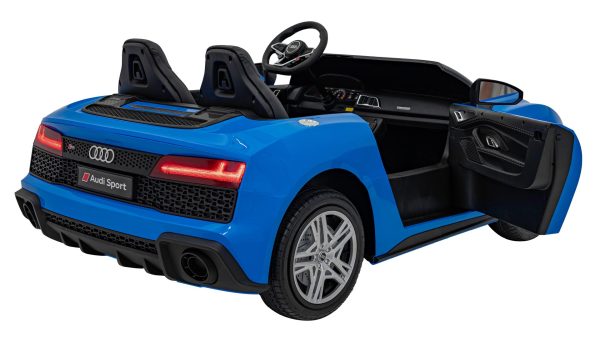 Licencirani auto na akumulator Audi Spyder R8 LIFT STRONG - dvosjed - plavi - Image 35