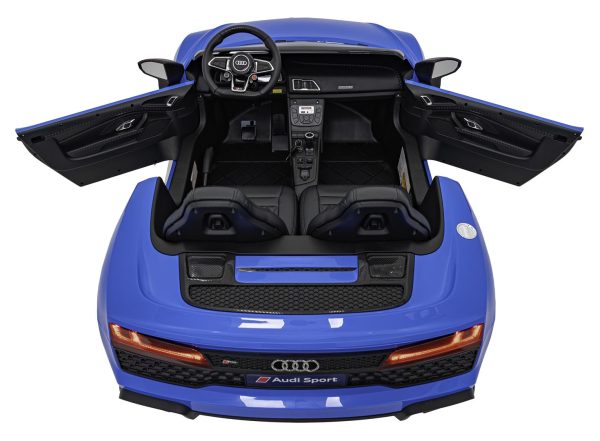 Licencirani auto na akumulator Audi Spyder R8 LIFT STRONG - dvosjed - plavi - Image 37