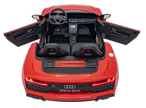 Licencirani auto na akumulator Audi Spyder R8 LIFT STRONG - dvosjed - crveni - Image 21