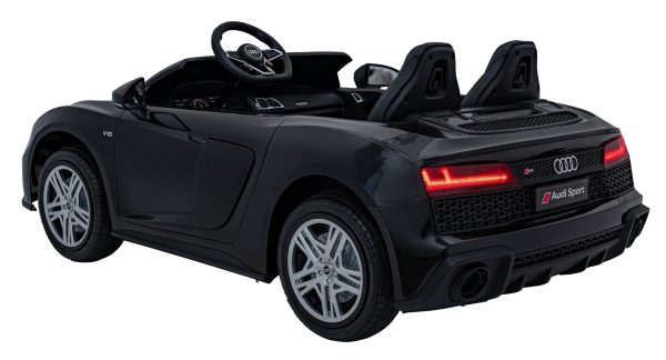 Licencirani auto na akumulator Audi Spyder R8 LIFT STRONG - dvosjed - crni - Image 32