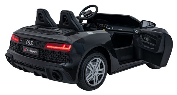 Licencirani auto na akumulator Audi Spyder R8 LIFT STRONG - dvosjed - crni - Image 49