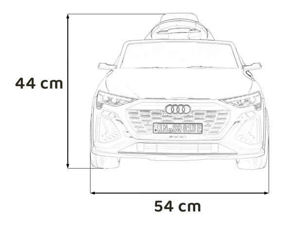 Licencirani auto na akumulator Audi SQ8 – crveni - Image 29