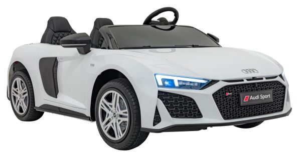 Licencirani auto na akumulator Audi Spyder R8 LIFT STRONG - dvosjed - bijeli - Image 2