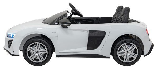 Licencirani auto na akumulator Audi Spyder R8 LIFT STRONG - dvosjed - bijeli - Image 4