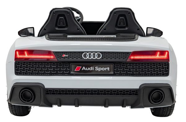 Licencirani auto na akumulator Audi Spyder R8 LIFT STRONG - dvosjed - bijeli - Image 6