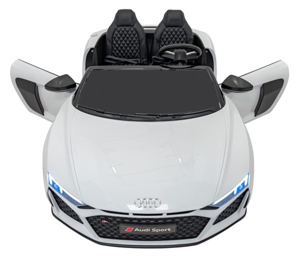 Licencirani auto na akumulator Audi Spyder R8 LIFT STRONG - dvosjed - bijeli - Image 10