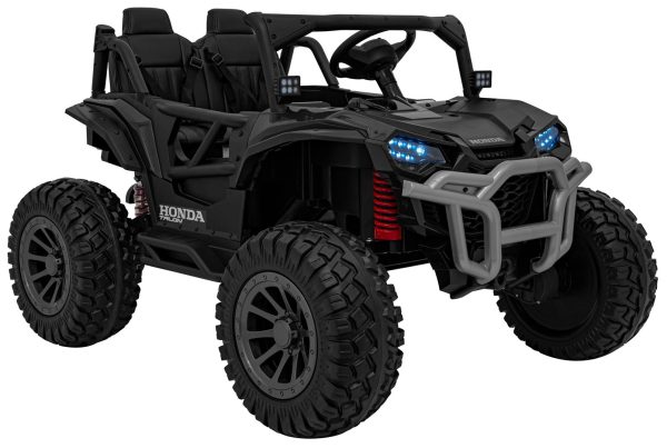 Licencirani buggy na akumulator HONDA 4x4 Off-Road - dvosjed - crni - Image 2