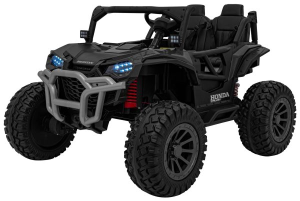 Licencirani buggy na akumulator HONDA 4x4 Off-Road - dvosjed - crni - Image 3