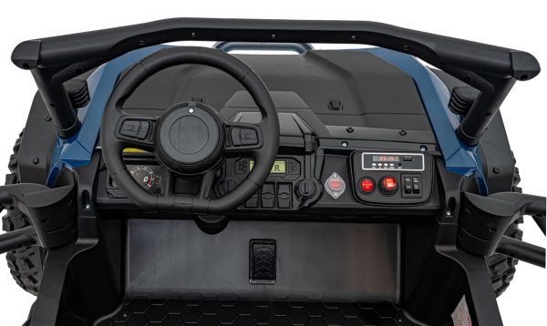 Licencirani buggy na akumulator HONDA 4x4 Off-Road - dvosjed - plavi - Image 8