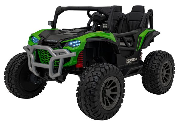 Licencirani buggy na akumulator HONDA 4x4 Off-Road - dvosjed - zeleni - Image 3