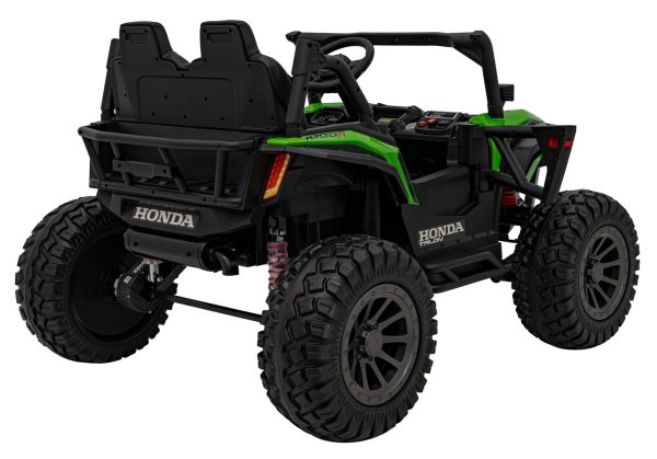 Licencirani buggy na akumulator HONDA 4x4 Off-Road - dvosjed - zeleni - Image 7