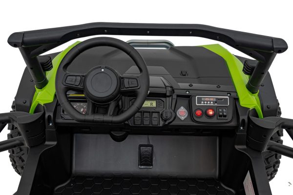 Licencirani buggy na akumulator HONDA 4x4 Off-Road - dvosjed - zeleni - Image 9