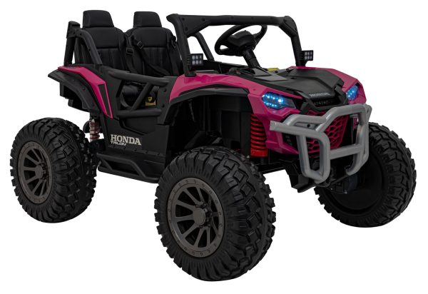 Licencirani buggy na akumulator HONDA 4x4 Off-Road - dvosjed - rozi - Image 6