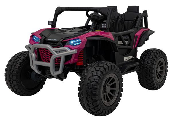 Licencirani buggy na akumulator HONDA 4x4 Off-Road - dvosjed - rozi - Image 7