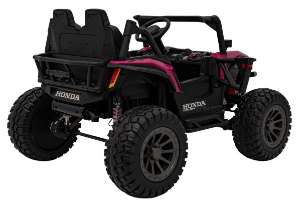 Licencirani buggy na akumulator HONDA 4x4 Off-Road - dvosjed - rozi - Image 11