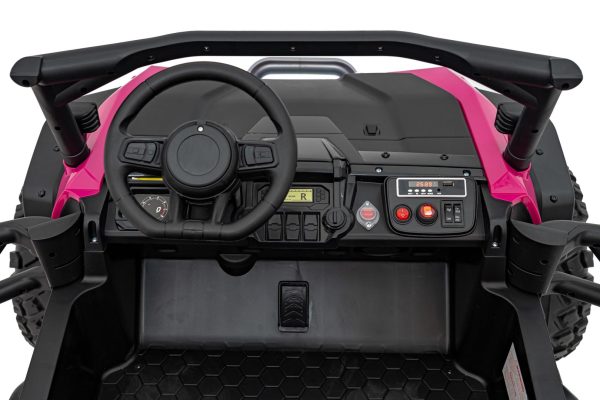 Licencirani buggy na akumulator HONDA 4x4 Off-Road - dvosjed - rozi - Image 13