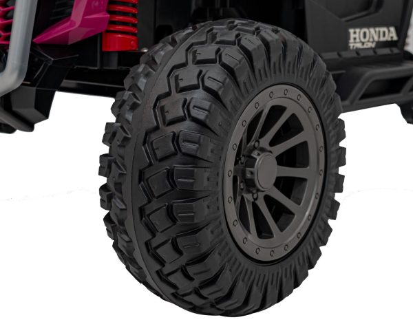 Licencirani buggy na akumulator HONDA 4x4 Off-Road - dvosjed - rozi - Image 20