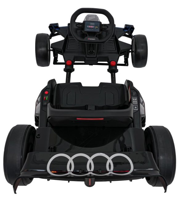 Licencirani Go-Kart na akumulator Audi DRIFT - crni - Image 8