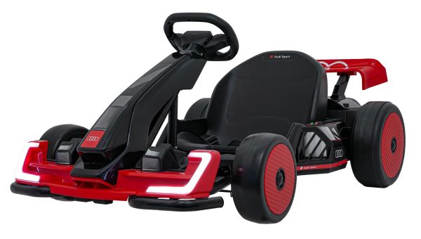 Licencirani Go-Kart na akumulator Audi DRIFT - crveni - Image 8