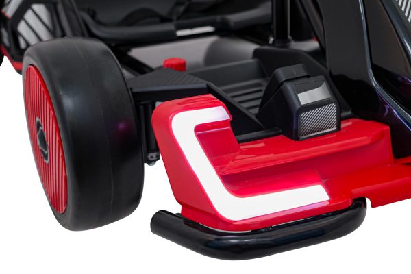 Licencirani Go-Kart na akumulator Audi DRIFT - crveni - Image 16