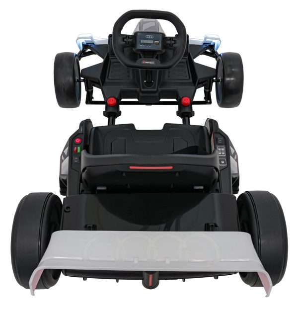 Licencirani Go-Kart na akumulator Audi DRIFT - bijeli - Image 15