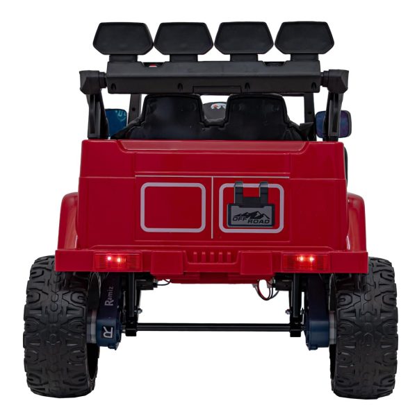 Auto na akumulator Off-Road CLIMBER 4x4 - crveni - Image 6