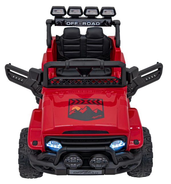 Auto na akumulator Off-Road CLIMBER 4x4 - crveni - Image 16