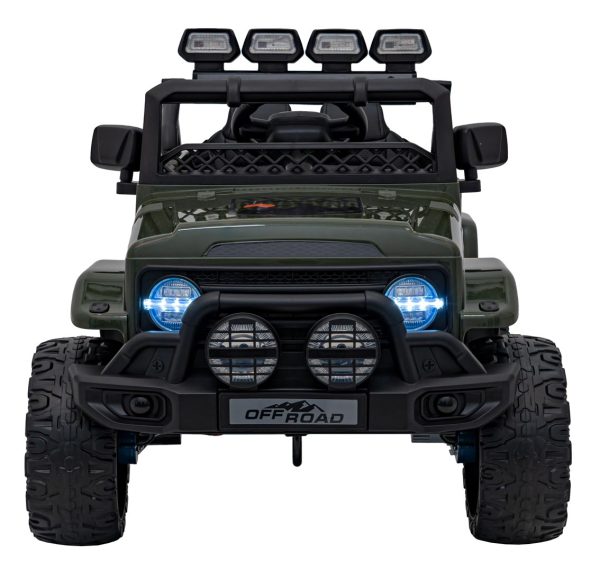 Auto na akumulator Off-Road CLIMBER 4x4 - zeleni - Image 2