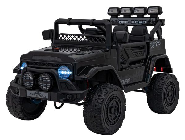 Auto na akumulator Off-Road CLIMBER 4x4 - crni - Image 3