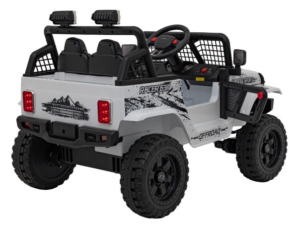 Auto na akumulator OFF ROAD 4x4 SPORT - bijeli - Image 7