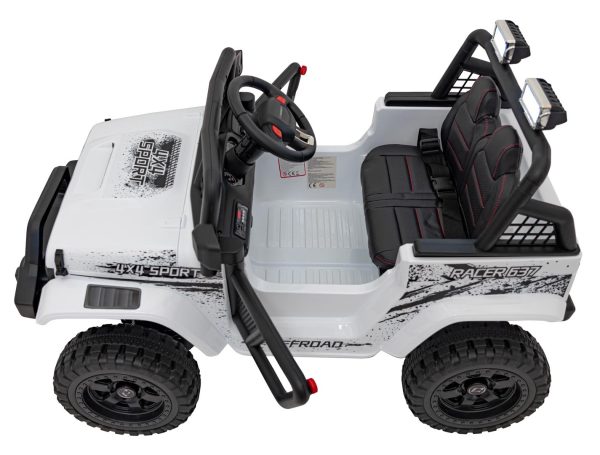 Auto na akumulator OFF ROAD 4x4 SPORT - bijeli - Image 20