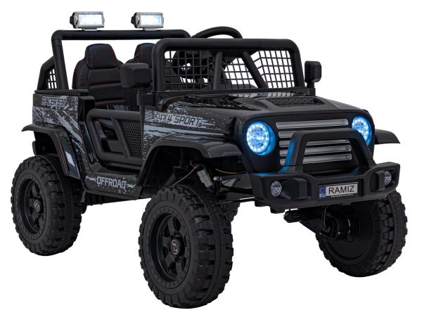 Auto na akumulator OFF ROAD 4x4 SPORT - crni - Image 2