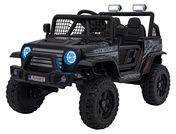 Auto na akumulator OFF ROAD 4x4 SPORT - crni - Image 3