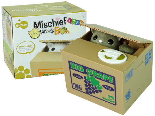 Mischief Saving Box Cute Kitty Money Box Piggybank